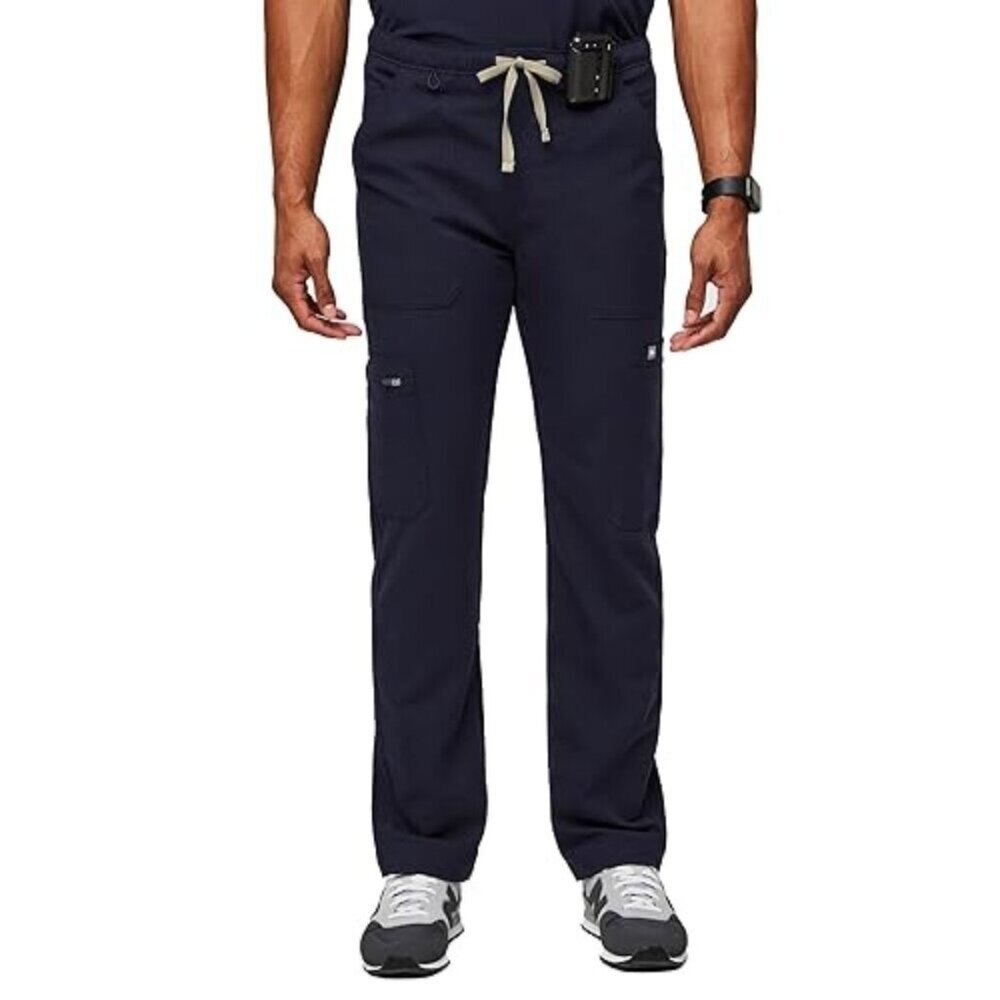 Figs Mens XXL Cairo Cargo Scrub Pants Blue Navy